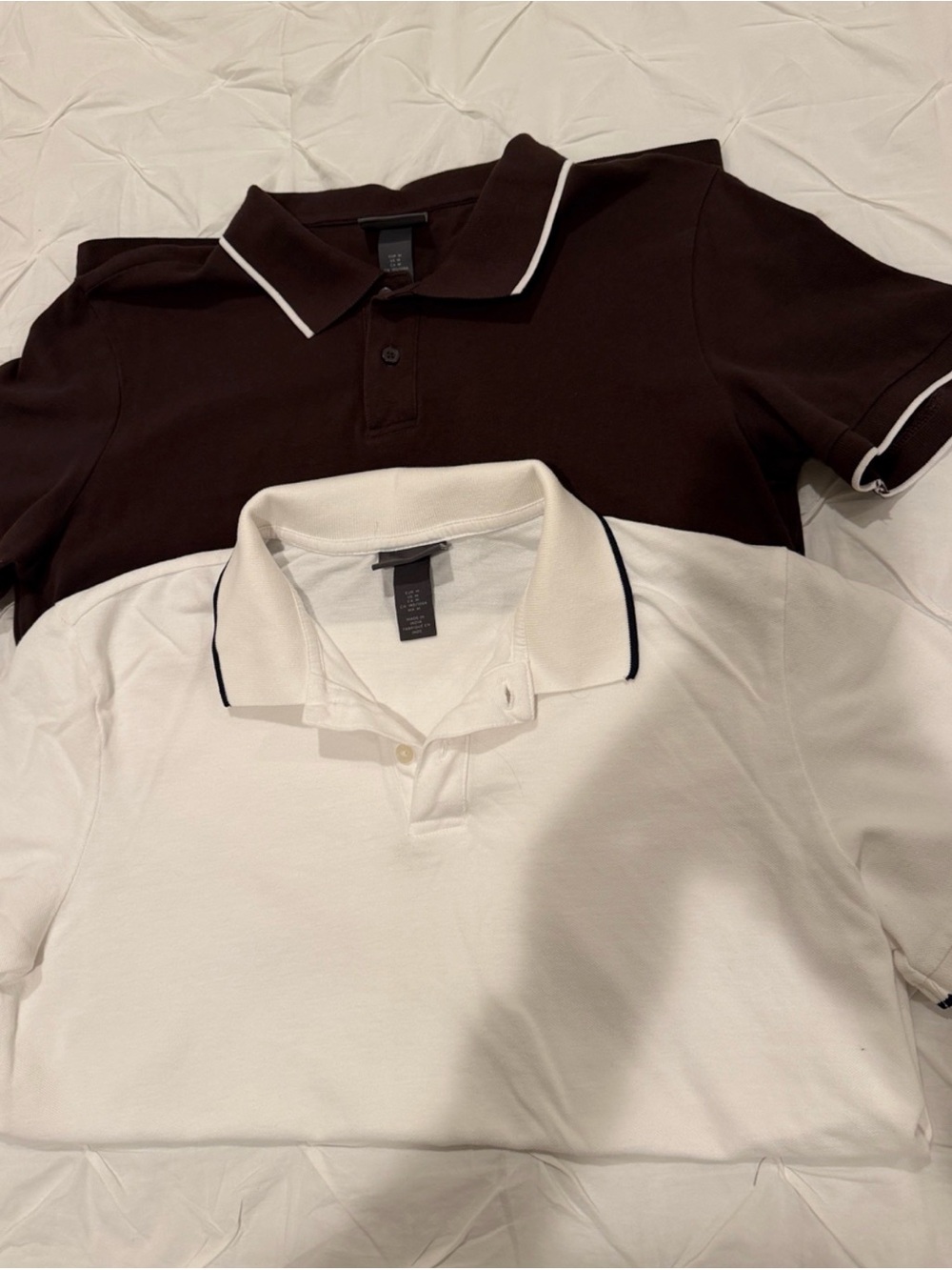 2 H&M Polo Shirts Size Medium